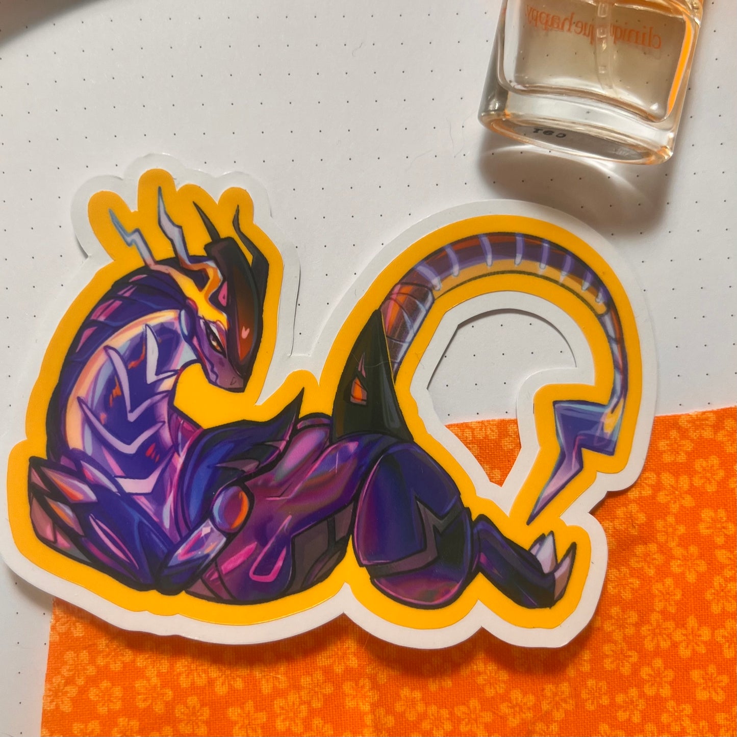 Miraidon sticker glossy 4in || 10cm