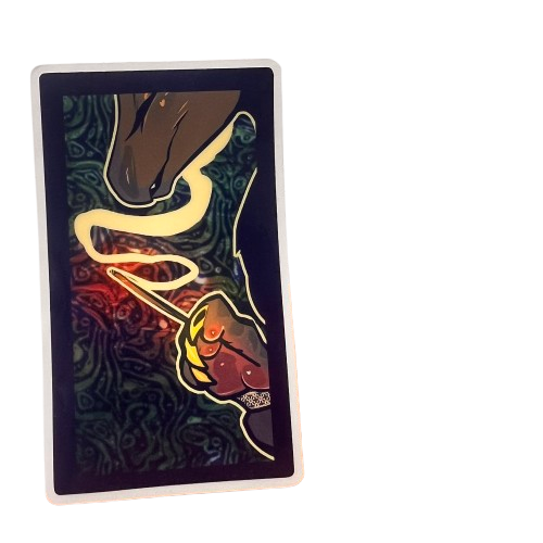 Ignite glossy sticker 3in|7cm