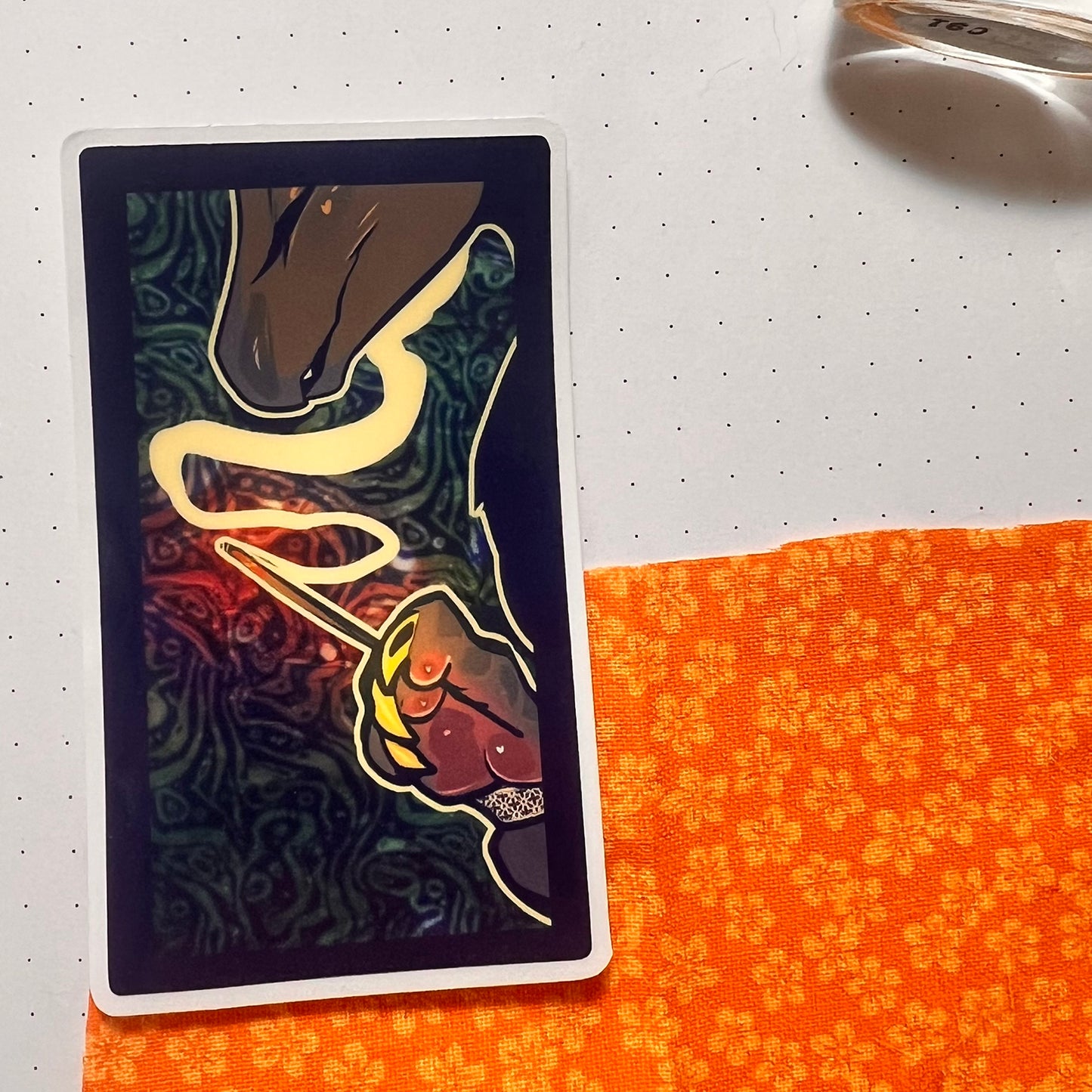 Ignite glossy sticker 3in|7cm