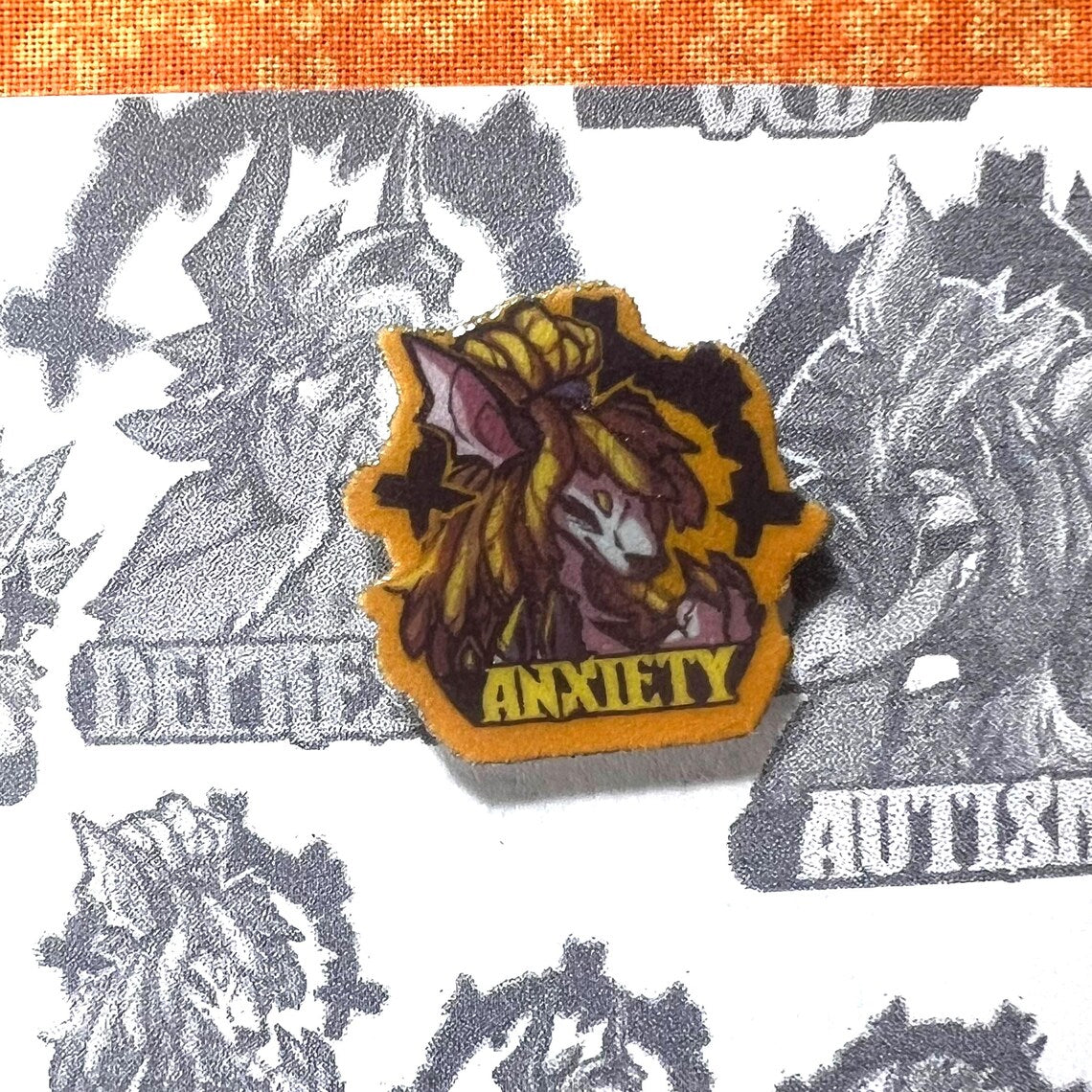 TINY Neurospicy Pin  1.25in | 3cm