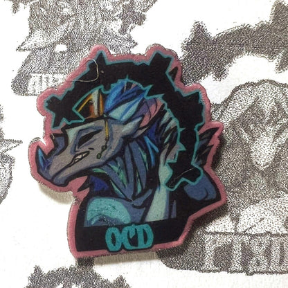 TINY Neurospicy Pin  1.25in | 3cm