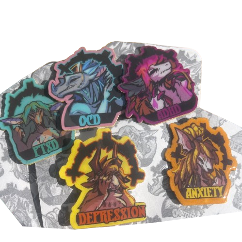 Neurospicy Pin   2in | 5cm