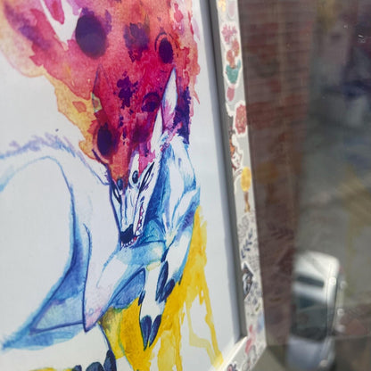 Vibrant Feeling / Feral Deer glossy art print - big