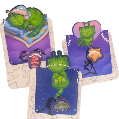 Magnetic Bookmark With a Kitty Glossy 6in | 15 cm