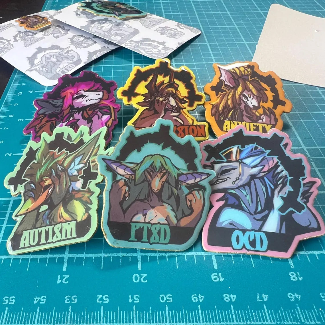 Neurospicy Pin   2in | 5cm