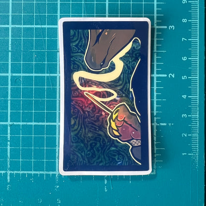 Ignite glossy sticker 3in|7cm