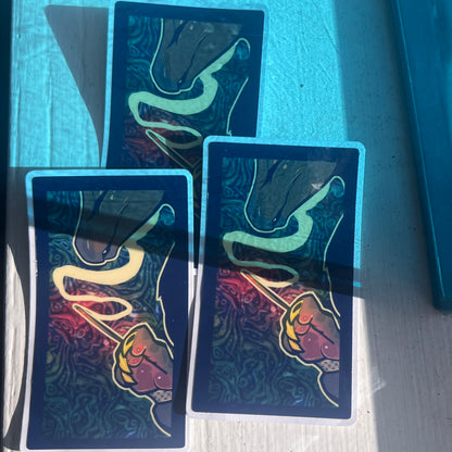 Ignite glossy sticker 3in|7cm