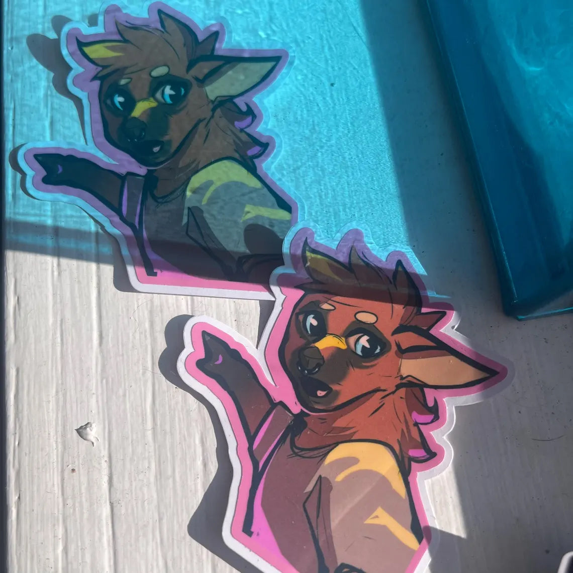 Wojack glossy sticker 3in|7cm