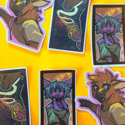 Ignite glossy sticker 3in|7cm