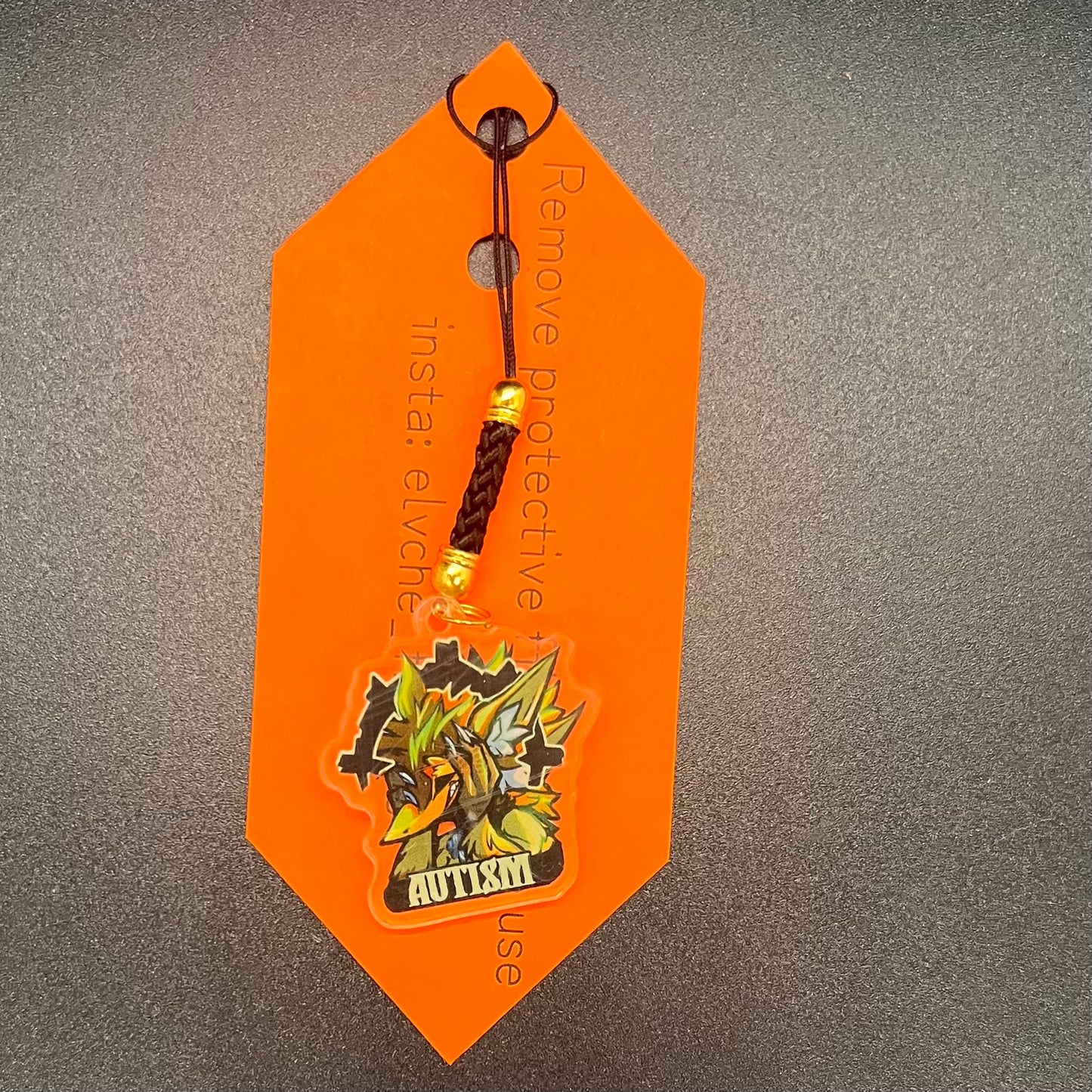 Small Neurodivergent Phone Charm 1.5in | 3cm