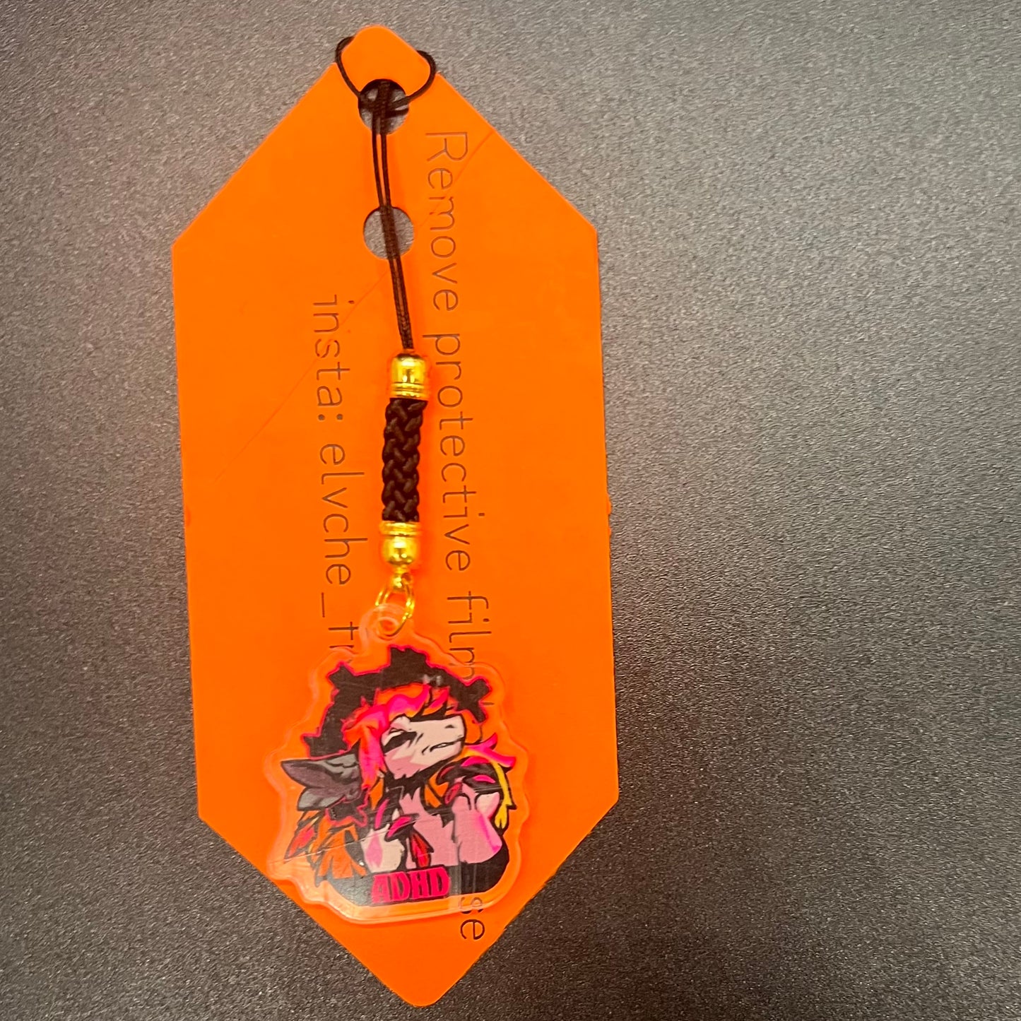 Small Neurodivergent Phone Charm 1.5in | 3cm