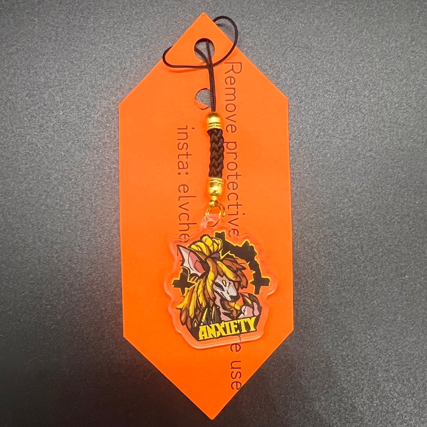 Small Neurodivergent Phone Charm 1.5in | 3cm