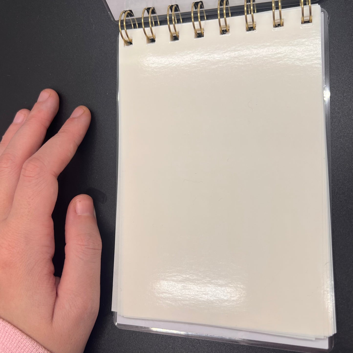 Reusable stickerbook on coils - Gift for decal lovers 4x6 in || 10x15 cm|| A6