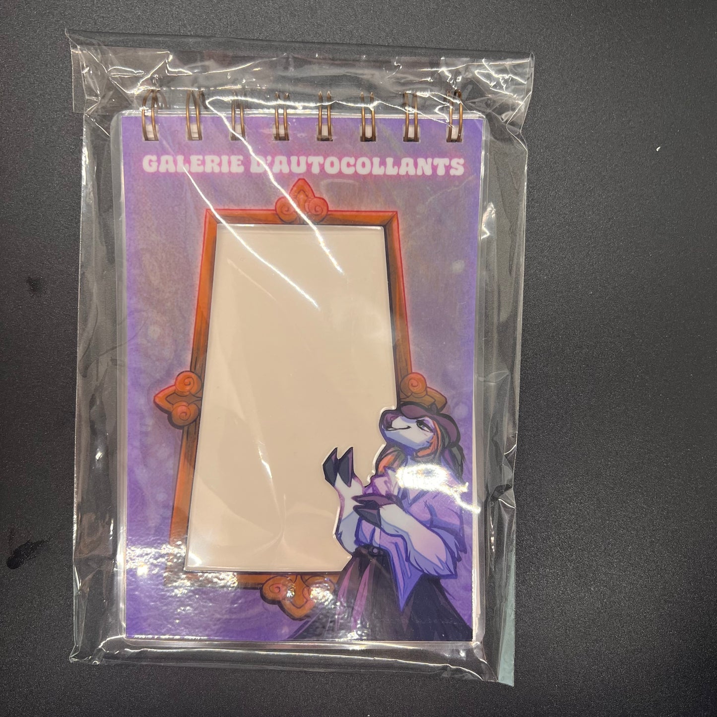 Reusable stickerbook on coils - Gift for decal lovers 4x6 in || 10x15 cm|| A6