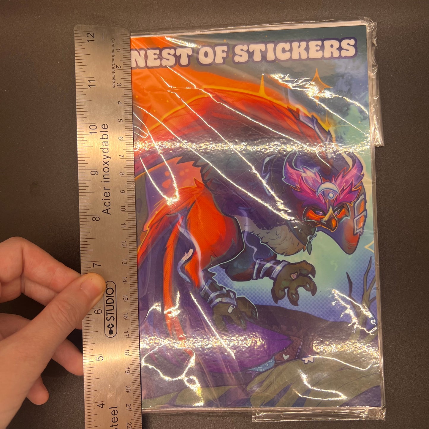 Reusable stickerbook on coils 6x8 in || 14x21 cm|| A5