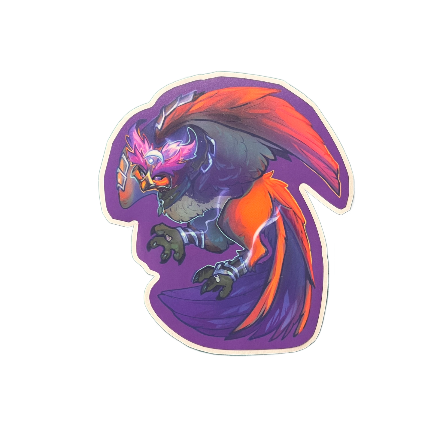 Arcdruid Owl Vinyl Matte Sticker 4inch | 10cm