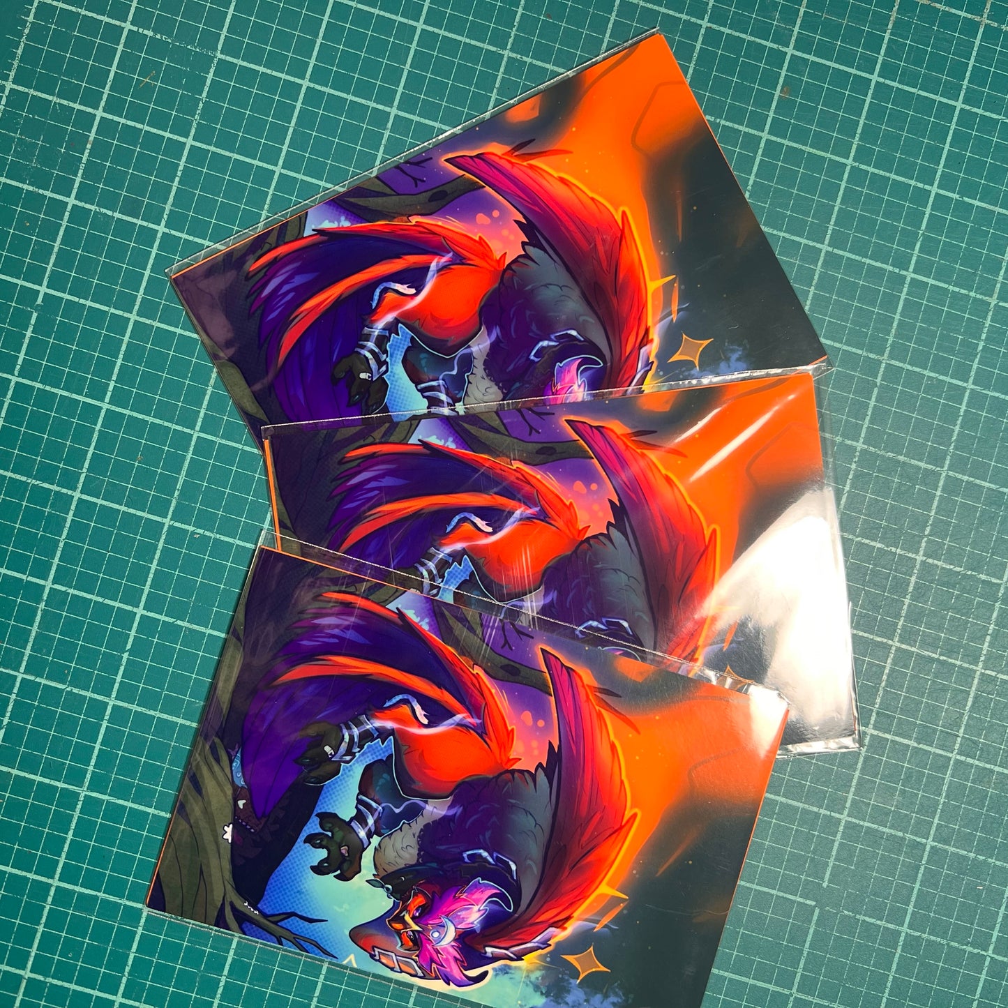 Owl archdruid glossy art print - small