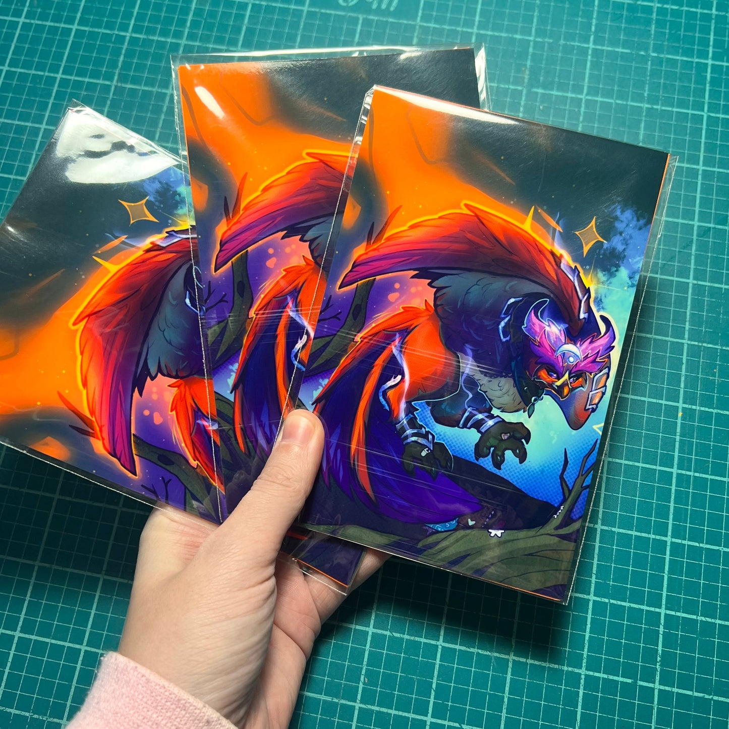 Owl archdruid glossy art print - small