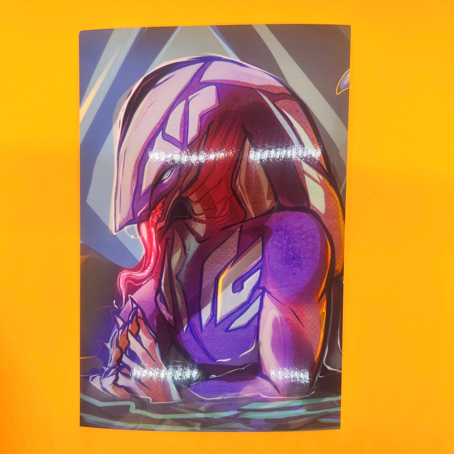Khanivore Portrait glossy art print  - small