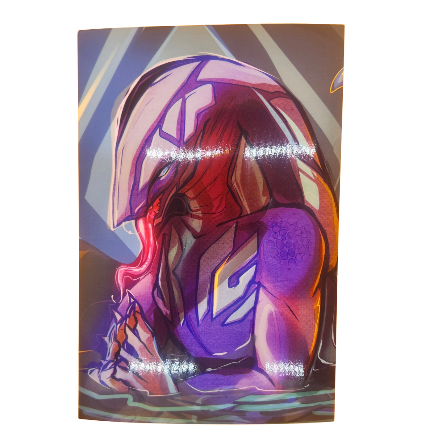 Khanivore Portrait glossy art print  - small