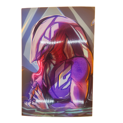 Khanivore Portrait glossy art print  - small