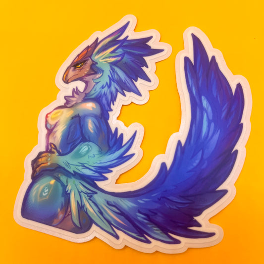 Seikret booba sticker matte  4in || 10cm