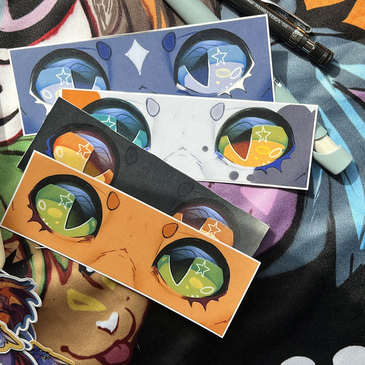 Warrior Cats Eyes Vinyl Sticker: Water Resistant 4inch | 10cm