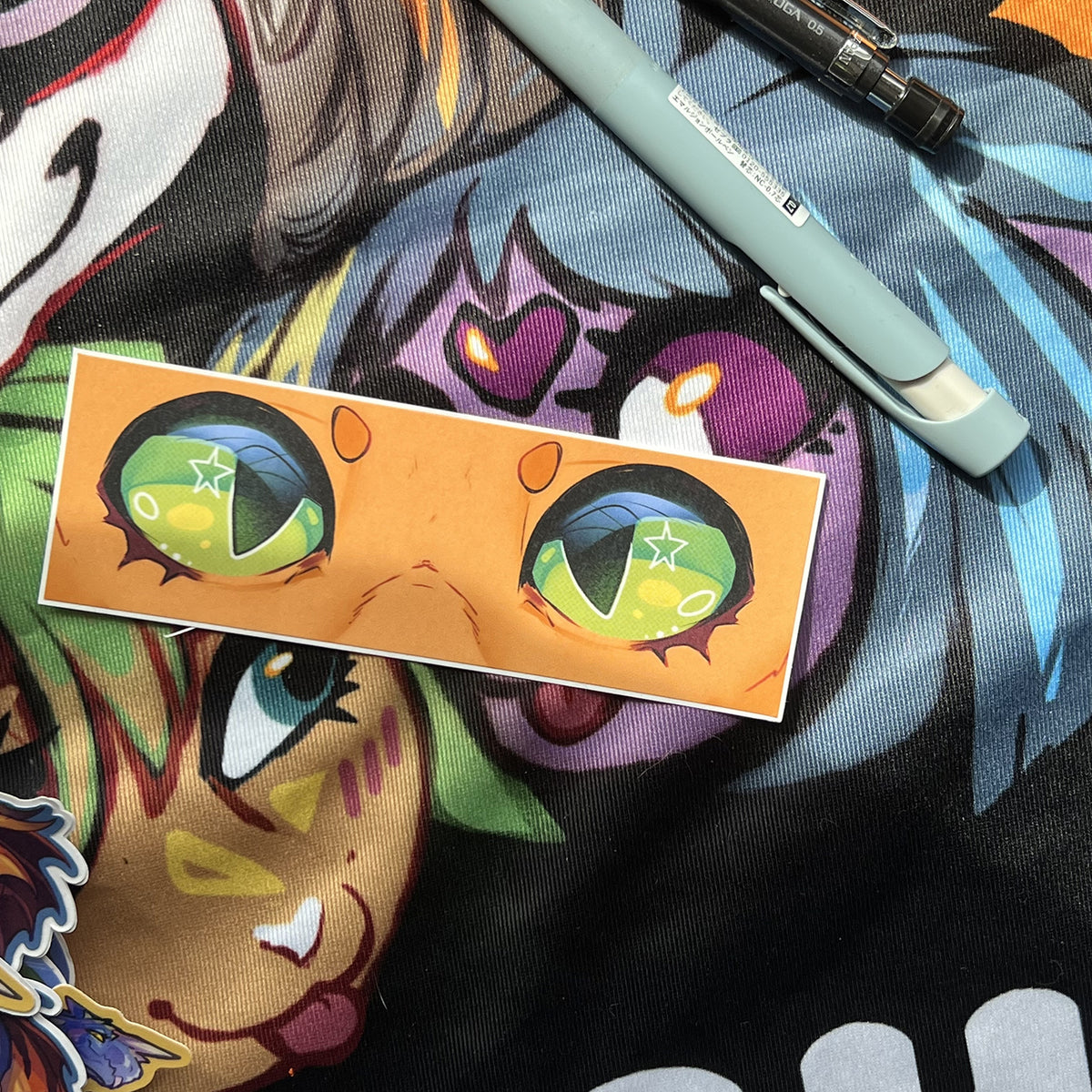 Warrior Cats Eyes Vinyl Sticker: Water Resistant 4inch | 10cm