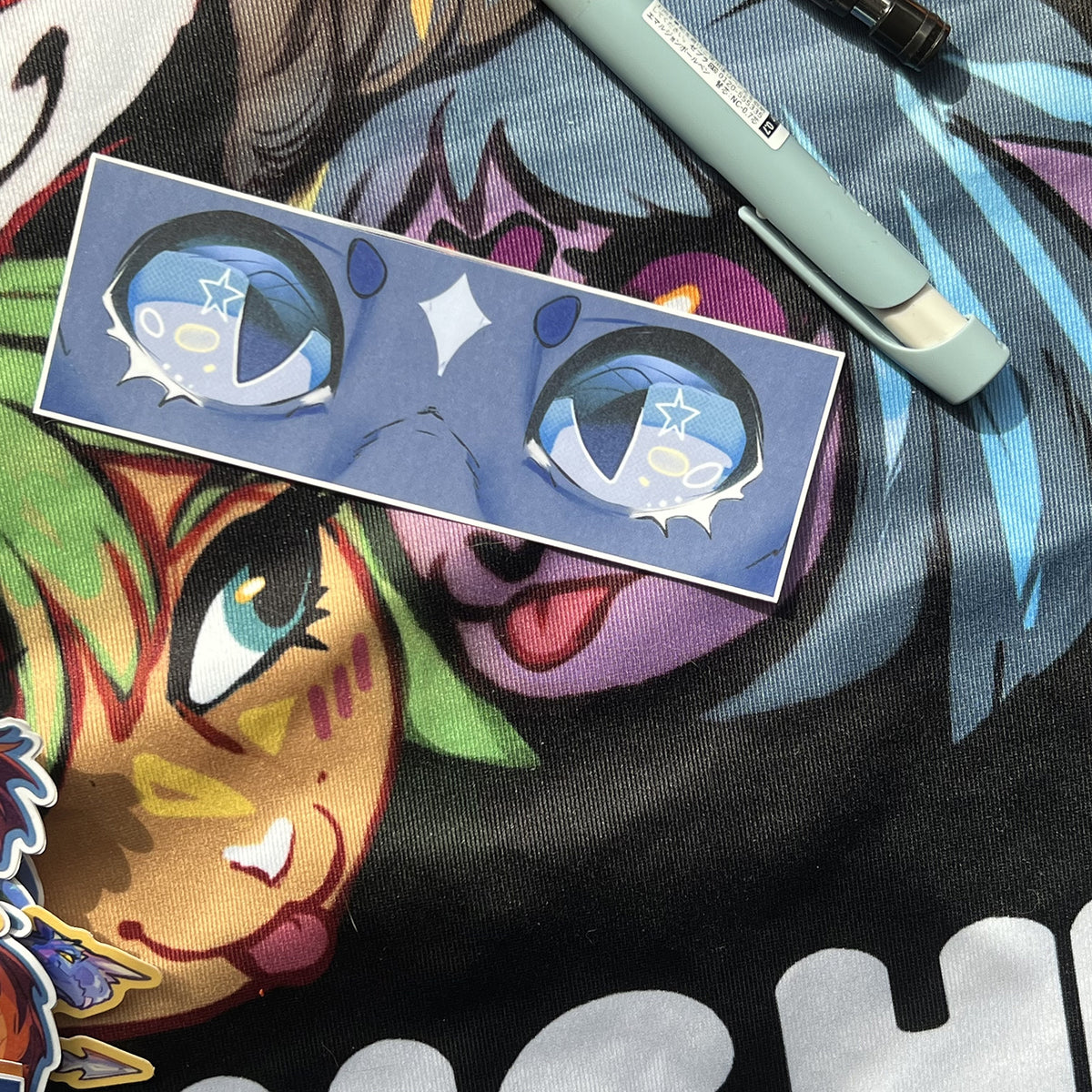 Warrior Cats Eyes Vinyl Sticker: Water Resistant 4inch | 10cm