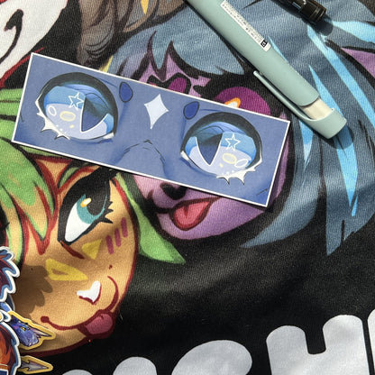 Warrior Cats Eyes Vinyl Sticker: Water Resistant 4inch | 10cm