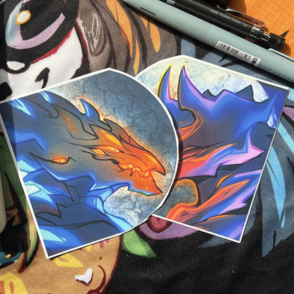 Voruna Warframe Wolf Vinyl Sticker: Water Resistant 4inch | 10cm