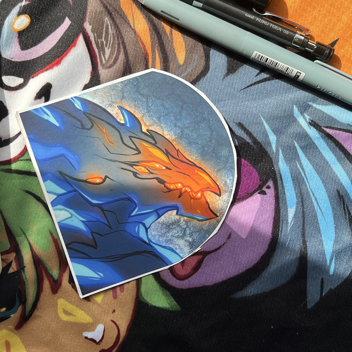 Voruna Warframe Wolf Vinyl Sticker: Water Resistant 4inch | 10cm