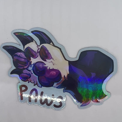 Paws Beans Holo  Soft Fridge Magnet 3in | 7cm