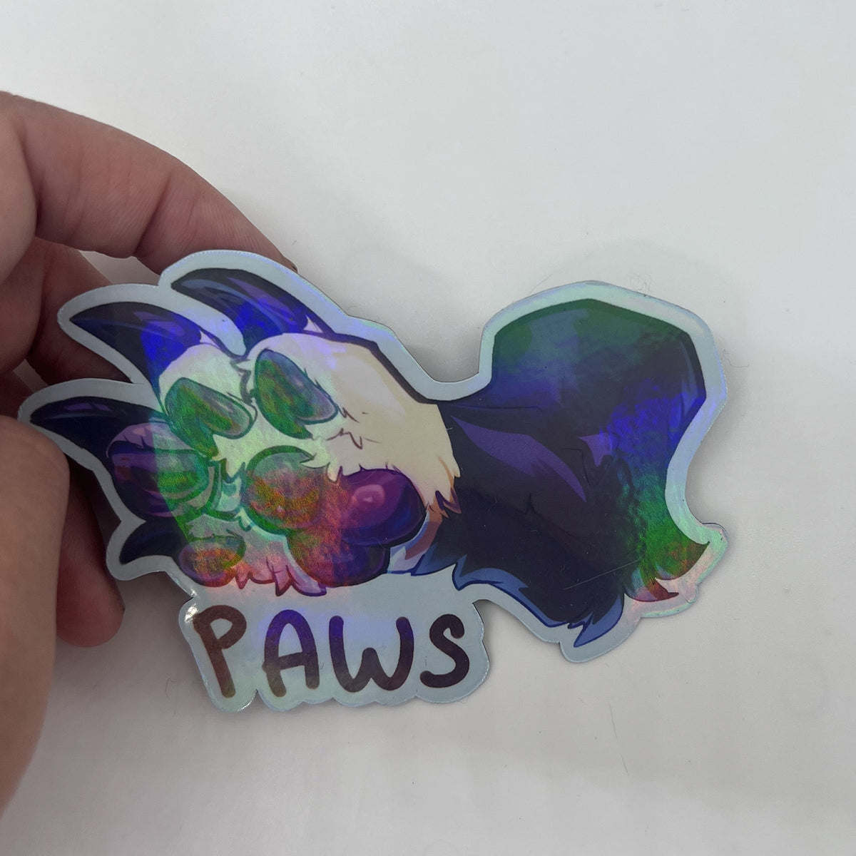 Paws Beans Holo  Soft Fridge Magnet 3in | 7cm