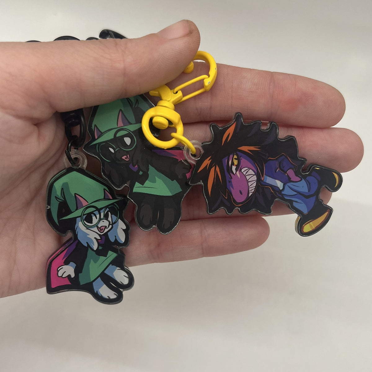 Deltarune Ralsei Double-Sided Keychain 1.5in | 3cm
