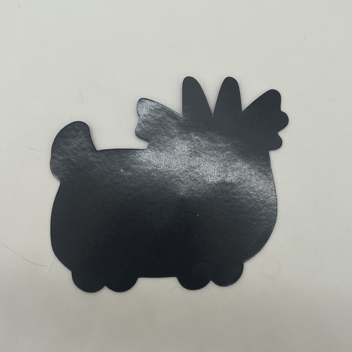 Purple DeerGoat Cute and Fat Holo  Soft Fridge Magnet 3in | 7cm