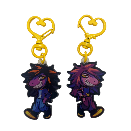 Deltarune Susie Double-Sided Keychain 1.5in | 3cm