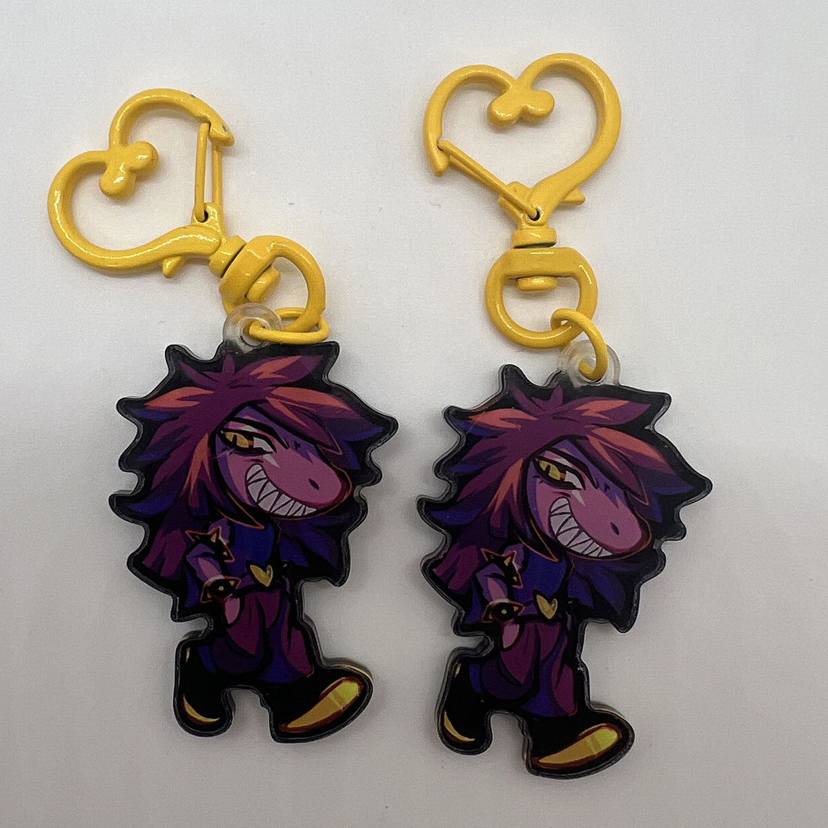 Deltarune Susie Double-Sided Keychain 1.5in | 3cm