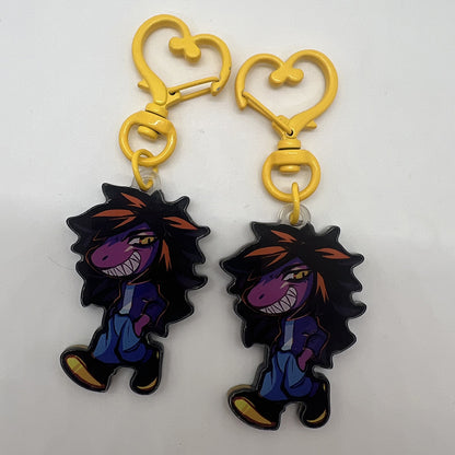 Deltarune Susie Double-Sided Keychain 1.5in | 3cm