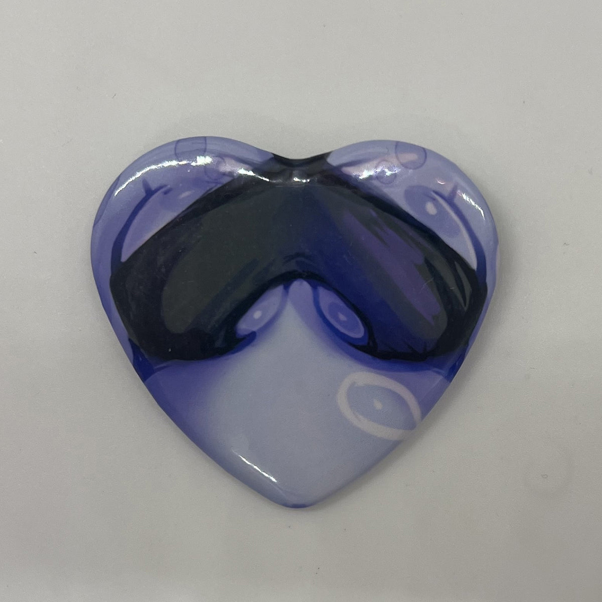 Boobs Mafra Xandra Gesal Heart Button Pin 2in | 5cm