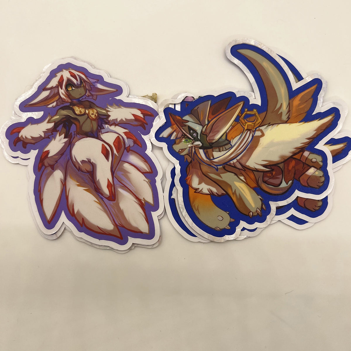 Faputa Nanachi Made in Abyss Vinyl Stickers: Water Resistant 4inch | 10cm