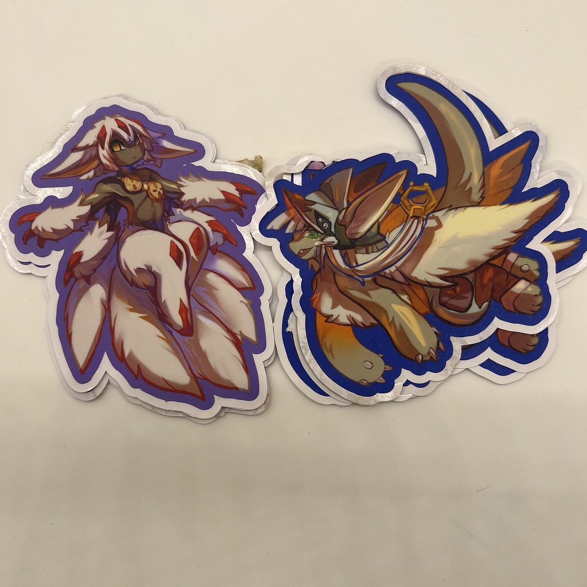 Faputa Nanachi Made in Abyss Vinyl Stickers: Water Resistant 4inch | 10cm