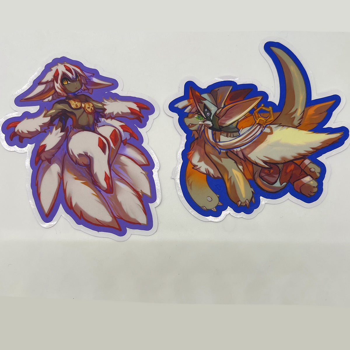 Faputa Nanachi Made in Abyss Vinyl Stickers: Water Resistant 4inch | 10cm