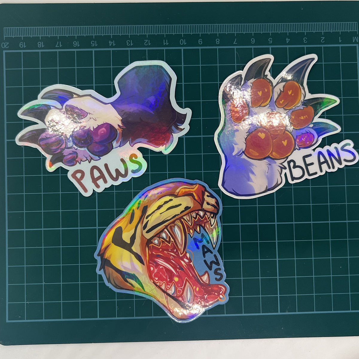 Maws Vore Holo Soft Fridge Magnet 3in | 7cm