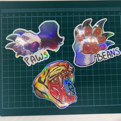 Maws Vore Holo Soft Fridge Magnet 3in | 7cm
