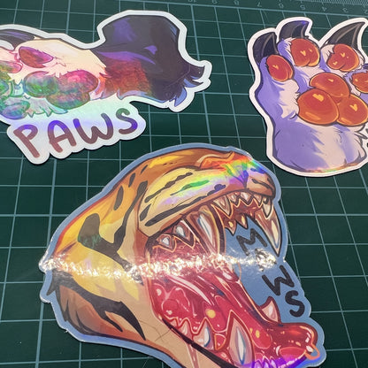 Maws Vore Holo Soft Fridge Magnet 3in | 7cm