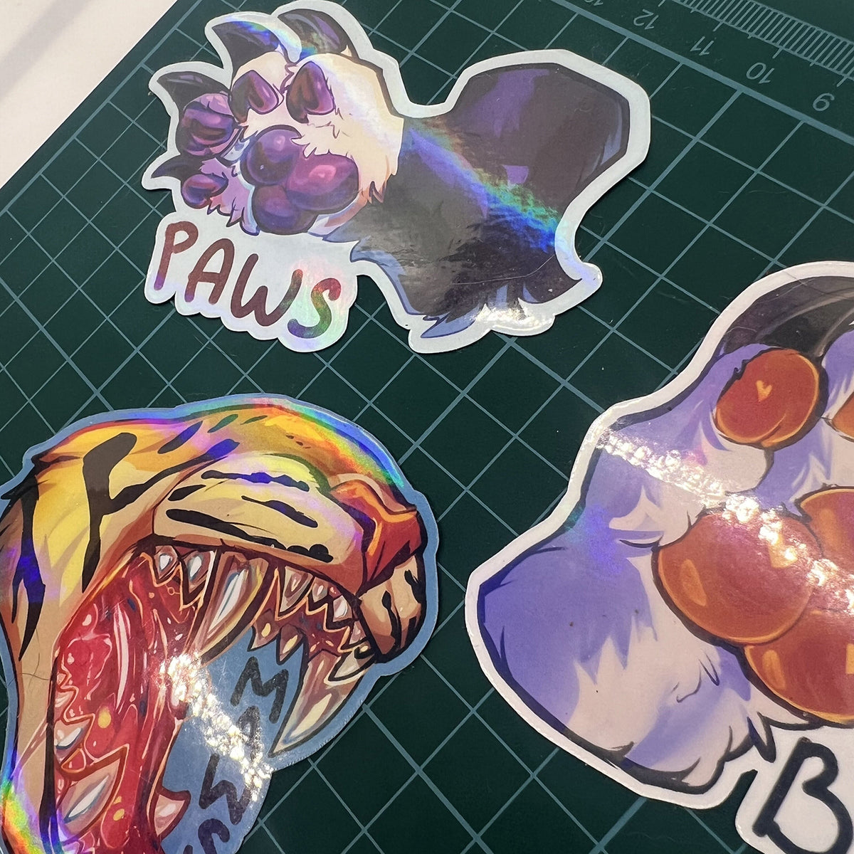 Maws Vore Holo Soft Fridge Magnet 3in | 7cm