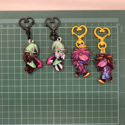 Deltarune Ralsei Double-Sided Keychain 1.5in | 3cm
