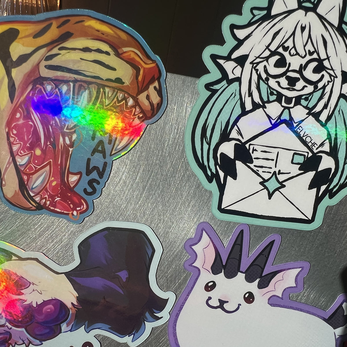 Maws Vore Holo Soft Fridge Magnet 3in | 7cm