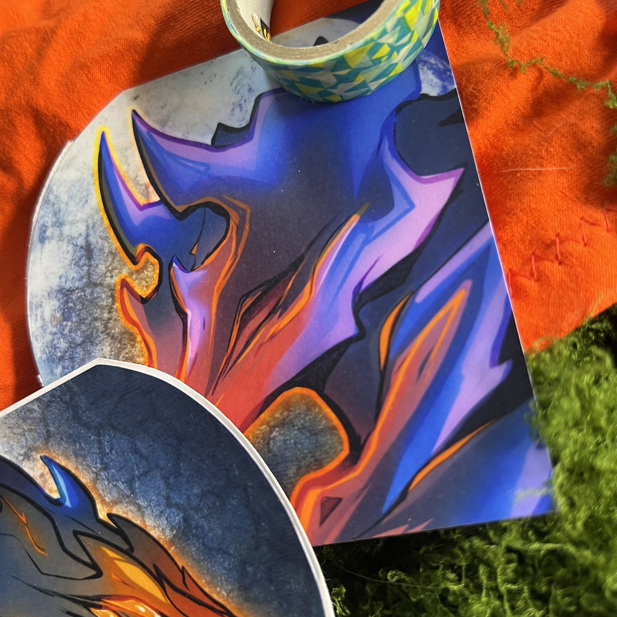 Voruna Warframe Wolf Vinyl Sticker: Water Resistant 4inch | 10cm